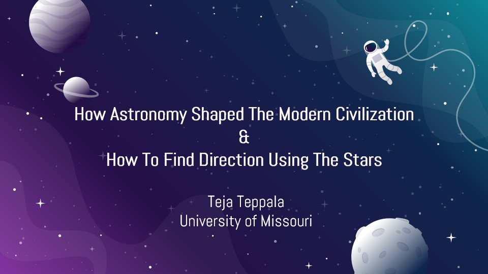 How Astronomy Shaped...